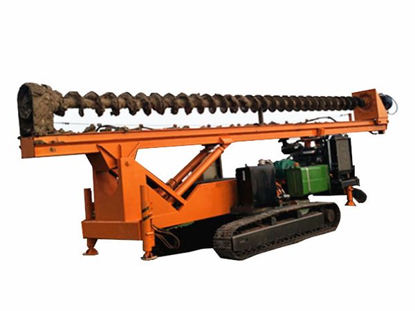 履帶式長螺旋打樁機的特點