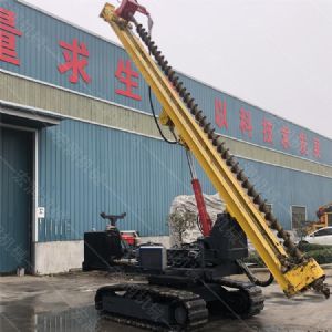 直銷(xiāo)光伏履帶鉆孔機(jī)，螺旋光伏鉆孔機(jī)