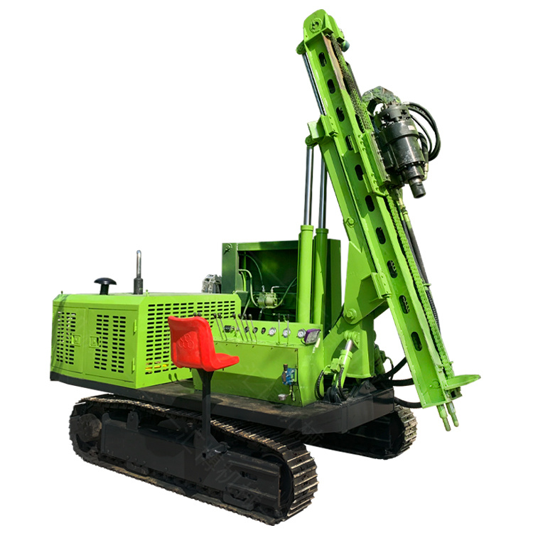 太陽能光伏打樁機支架起落無反應的原因