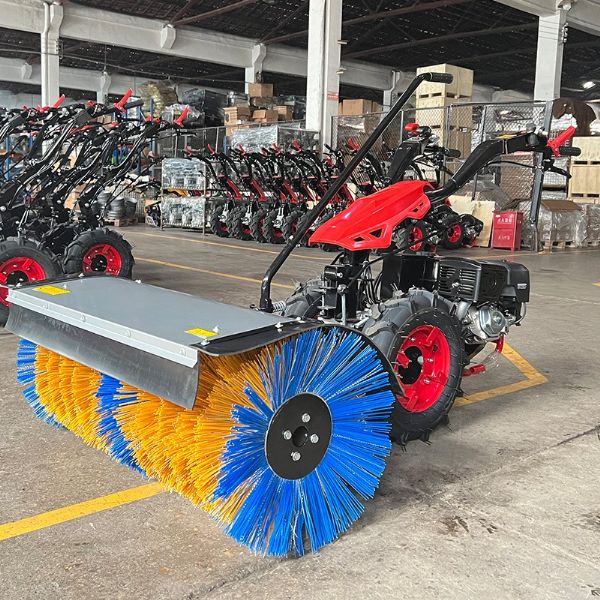 全齒輪掃雪機(jī)的工作原理