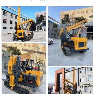 履帶護(hù)欄打樁機